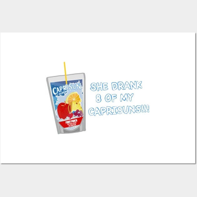 Caprisun Wall Art by MoreThanADrop